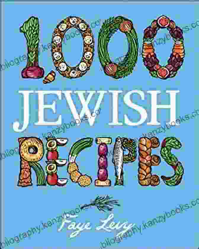 000 Jewish Recipes 000 Recipes 43 Faye Levy Cookbook Cover 1 000 Jewish Recipes (1 000 Recipes 43) Faye Levy