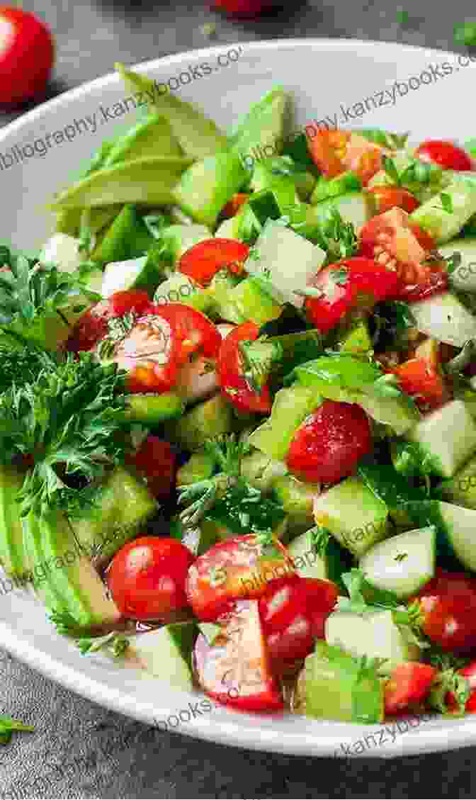 A Bowl Of Garden Salad With Colorful Mixed Greens, Tomatoes, Cucumbers, And Carrots. Cooking With Japanese Pickles: 97 Quick Classic And Seasonal Recipes