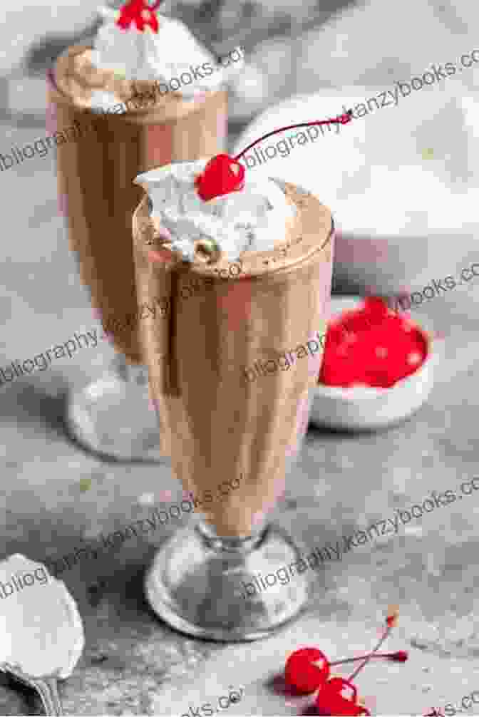 A Close Up Of A Delicious Chocolate Milkshake Topped With Whipped Cream And Chocolate Shavings. Absolutely Perfect Milkshake Cookbook: 30 Mouthwatering Milkshake Recipes That You Can T Neglect