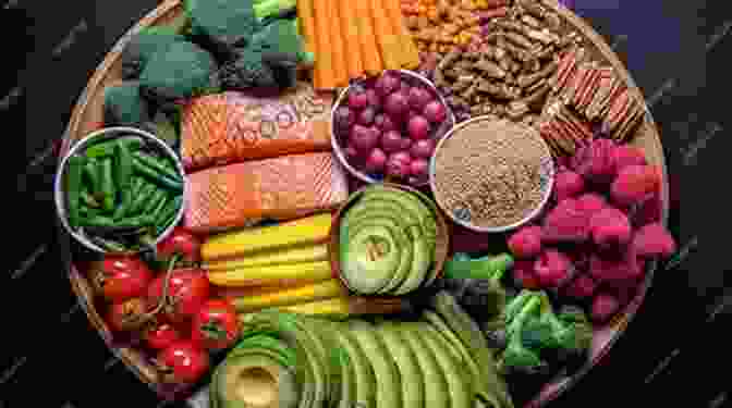 A Colorful Plate Of Fresh Fruits, Vegetables, Lean Protein, And Whole Grains, Showcasing The Diversity Of Nutrient Rich Foods Nutrition: A Beginner S Guide (Beginner S Guides)