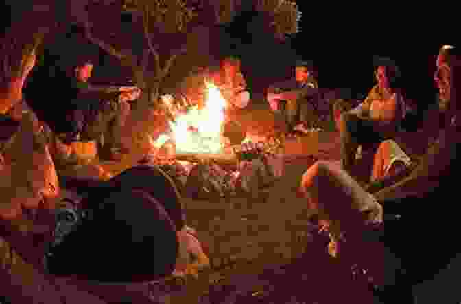 A Diverse Group Of People Gathered Around A Campfire, Sharing Stories And Laughter A Seeker S Guide To The Yoga Sutras: Modern Reflections On The Ancient Journey