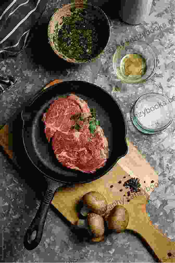 A Person Cooking A Meal In A Cast Iron Pan, Surrounded By Fresh Ingredients, Embodying The Joy Of Cast Iron Cooking Cast Iron Cuisine: Essential Tools For Your Iron Cookware: Making Cast Iron Pan Food