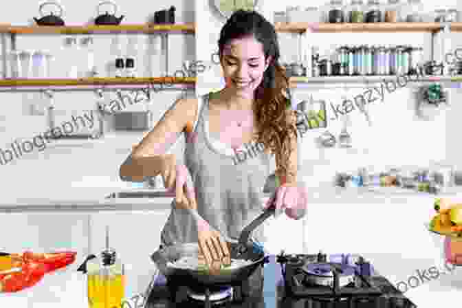 A Person Smiling While Cooking Breakfast In A Bright Kitchen. 123 Special Breakfast Recipes: An Inspiring Breakfast Cookbook For You