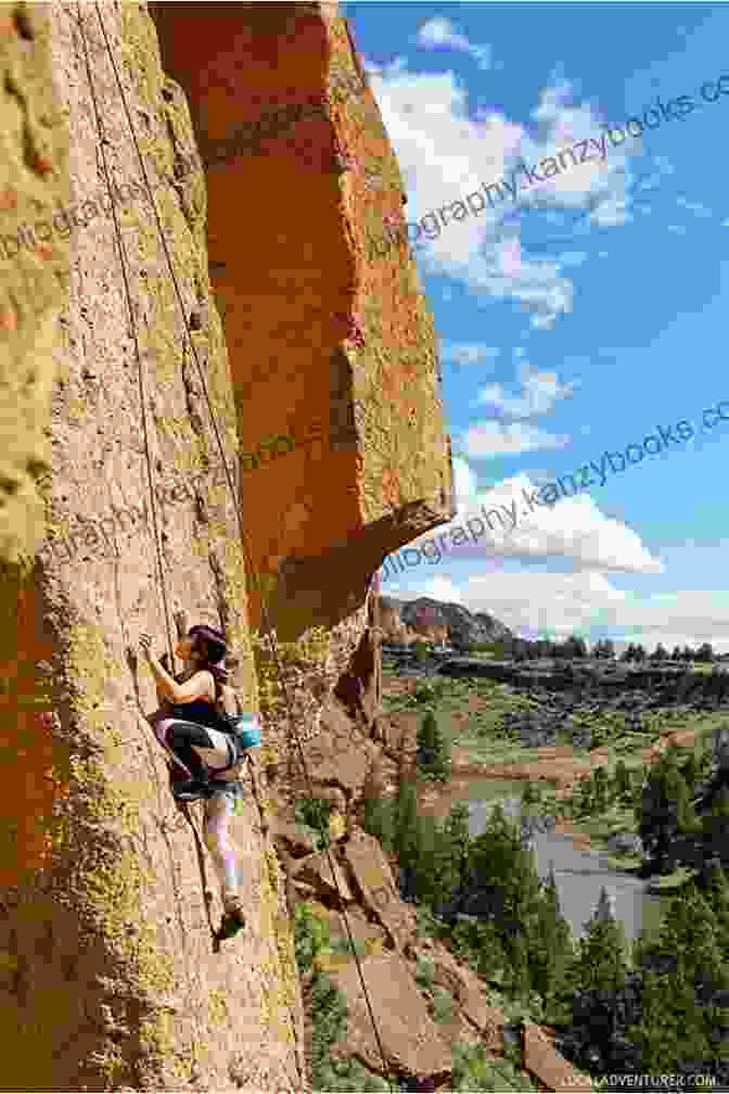 A Rock Climber Ascends A Sheer Cliff Face At Smith Rock State Park 100 Classic Hikes: Utah: National Parks And Monuments // National Wilderness And Recreation Areas // State Parks // Wasatch