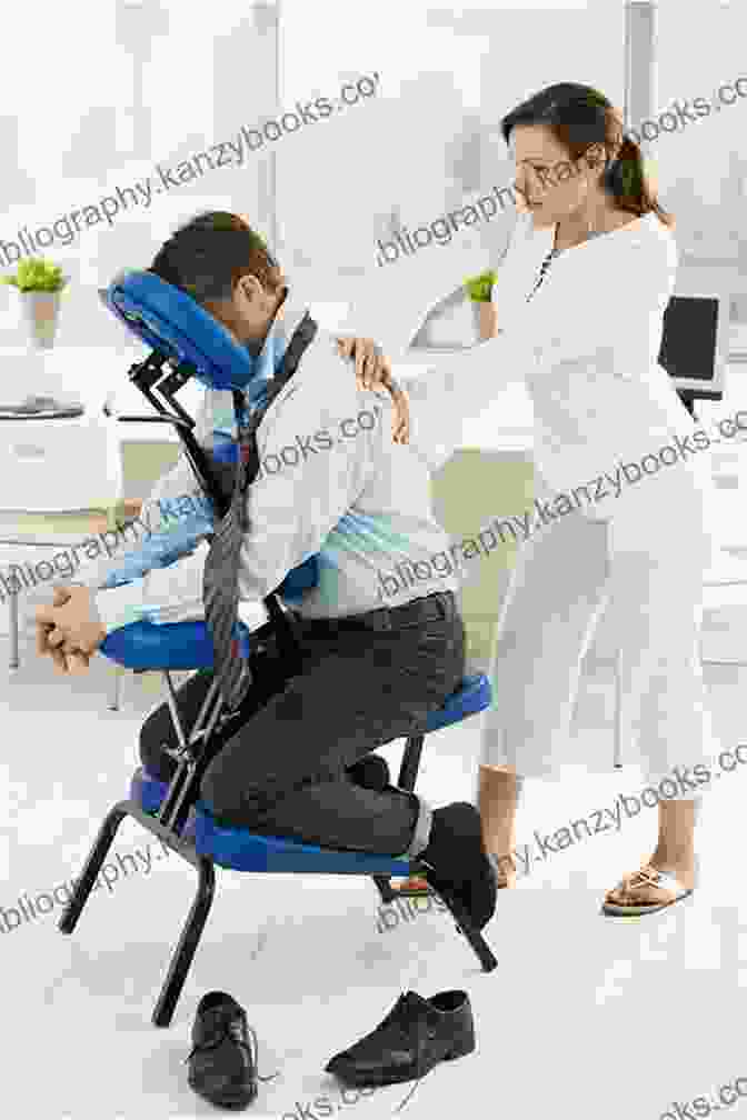 A Therapist Setting Up A Chair Massage Station In An Office Chair Massage: A Complete Guide