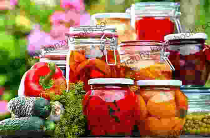 A Variety Of Canned Fruits And Vegetables, Including Tomatoes, Peaches, And Beans Canning And Preserving Food For Beginners: Essential Cookbook On How To Can And Preserve Everything In Jars With Homemade Recipes For Pressure Canning