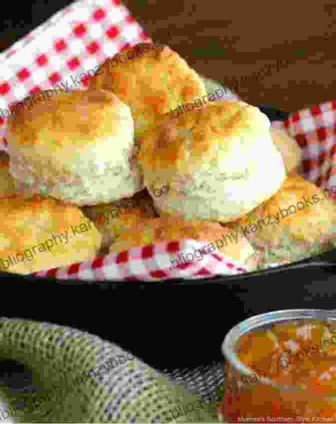 Golden Brown, Fluffy Biscuits Served On A Plate With Honey And Butter Hello 365 Biscuit Recipes: Best Biscuit Cookbook Ever For Beginners Southern Biscuits Cookbook Cream Cheese Cookbook Buttermilk Recipe Mashed Potato Cookbook Cinnamon Roll Recipes 1