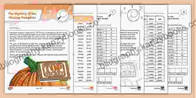 Puzzling Mystery Of The Missing Pumpkins In The Flower Garden ANNA BELLA And The Missing Pumpkins (Fun In Flower 7)