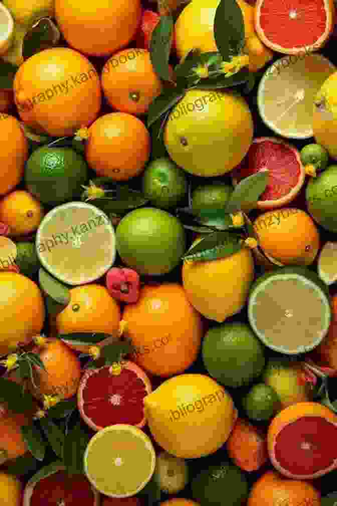 Vibrant Array Of Citrus Fruits Simply Citrus Cookbook: 60 Super #Delish Citrus Recipes (60 Super Recipes 2)